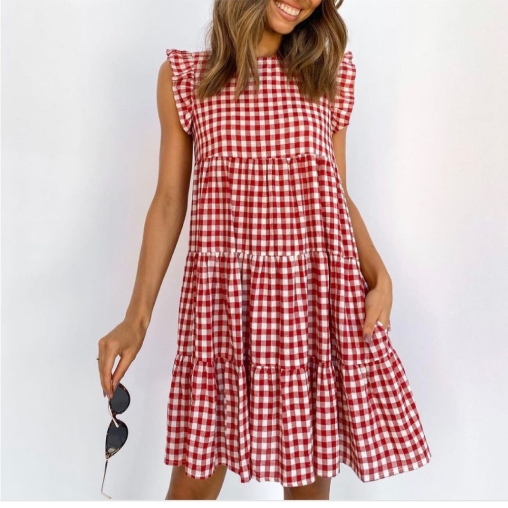 Petal + Pup Norville Gingham Dress